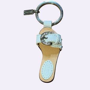 Coach - Y2K Vintage Leather Sandal Bag Charm/Key Chain - EXCELLENT CONDITION